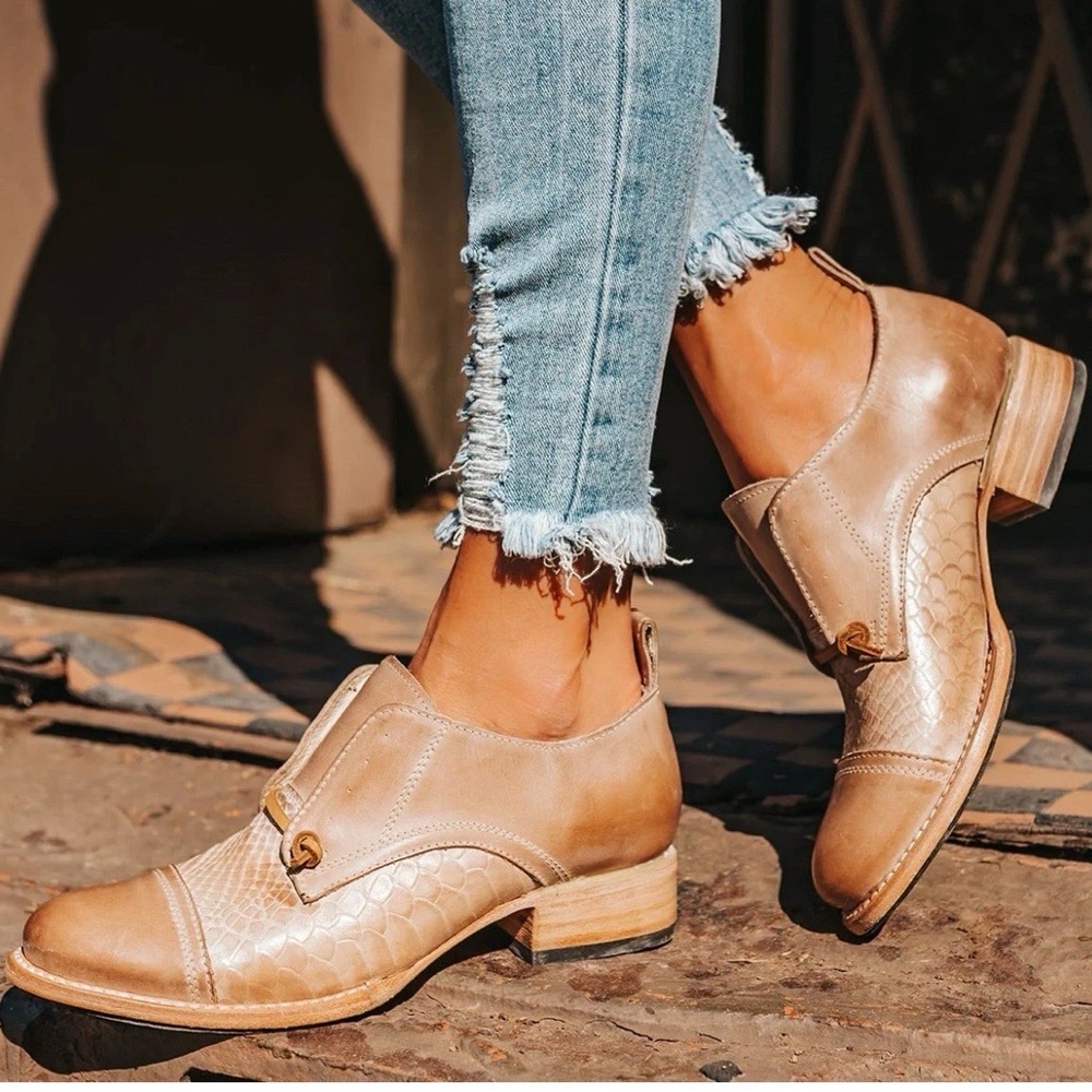 EUC Freebird by Steven Mabel Loafers Tan Leather 7